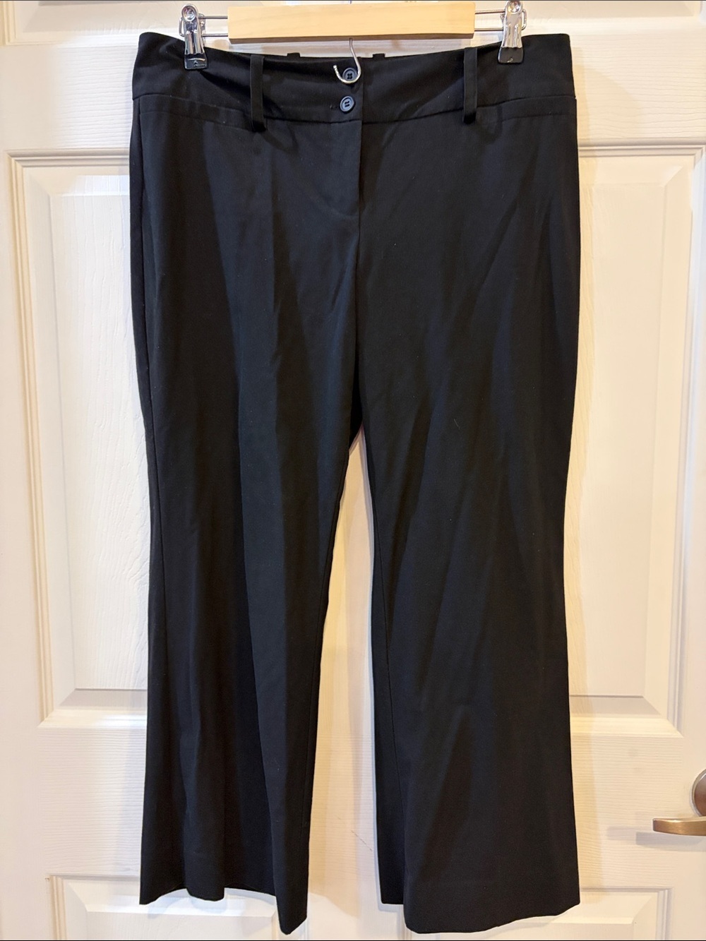 The Limited Black Straight-Leg Work Trousers